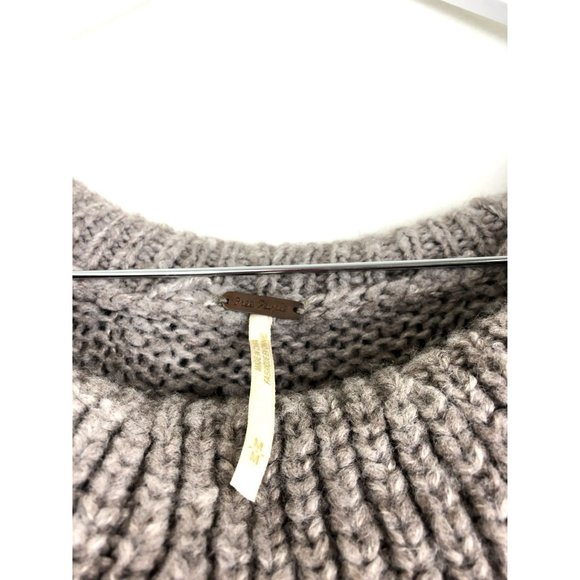 Free People Wool Blend Fringe Tunic Sweater - Picture 3 of 6